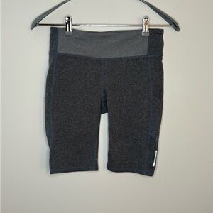 Fabletics Gray Athletic Shorts with Stretchy Fit Womens Size 4